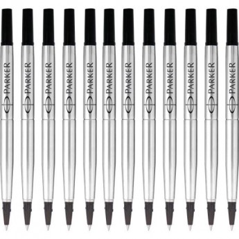 Стержень роллер PARKER QUINK RB Z01 F 0.5 мм черные чернила, без упаковки